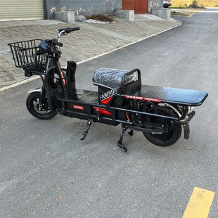 新款载重王大平板铁架子3c大证国标大力神爬坡运货长跑电摩电瓶车