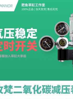 牧梵co2双表计泡器肥鱼二氧化碳