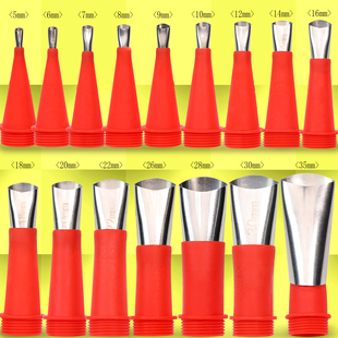 门窗装修打胶专用胶嘴加厚不锈钢打胶嘴玻璃胶嘴室内美容填缝枪嘴