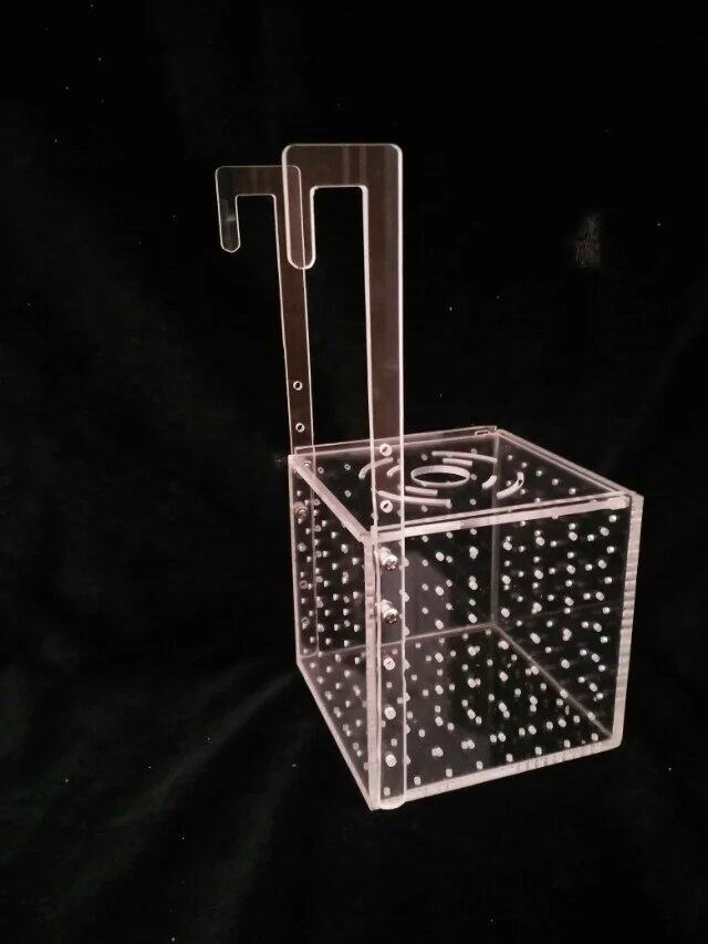 定做亚克力隔离盒鱼缸隔离盒孵化盒繁殖盒隔板箱小鱼苗隔离