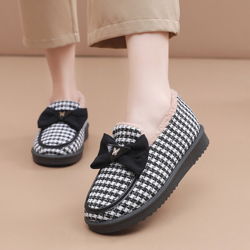 冬季2025新款老北京布鞋女士棉鞋加绒加厚保暖时尚妈妈软底鞋防滑,女鞋,棉鞋,淘宝优惠券,粉丝福利购,淘宝优惠卷