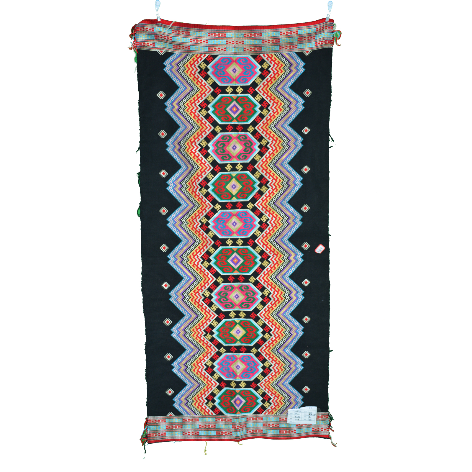 土家织锦西兰卡普手工壁挂装饰画