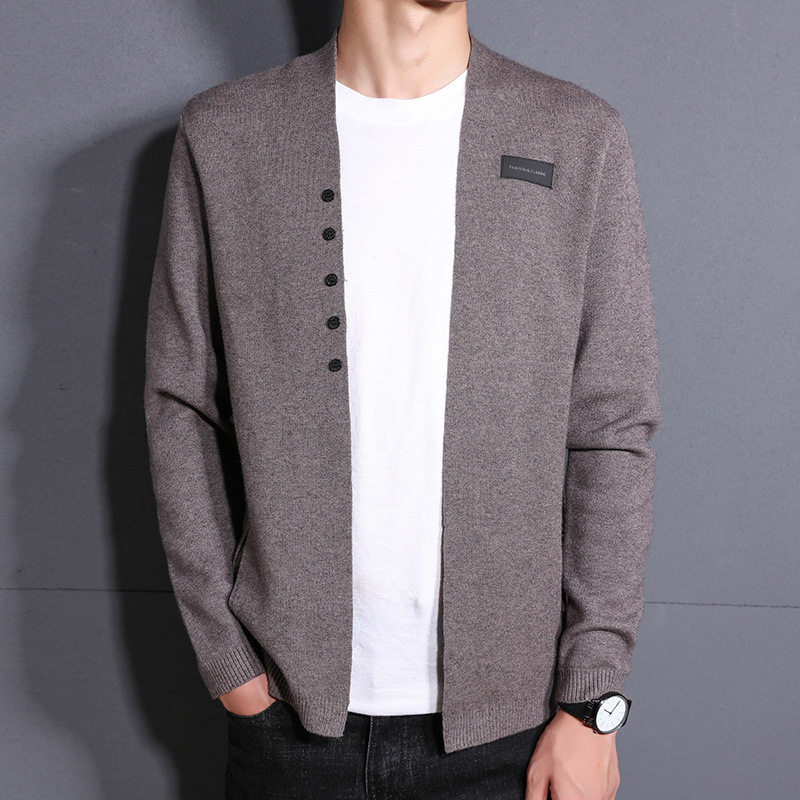 spring and autumn Men's knitting Cardigan Youth Long sleeve sweater coat Korean Edition fashion Sweater Sweaterin the Men's clothing, Knitwear/Sweaters  category - from Buy2taobao.com to provide professional Taobao agent buy service