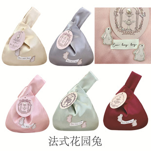 开业生日伴手礼袋精美刺绣礼品袋子喜糖袋手腕包国风婚庆手提袋