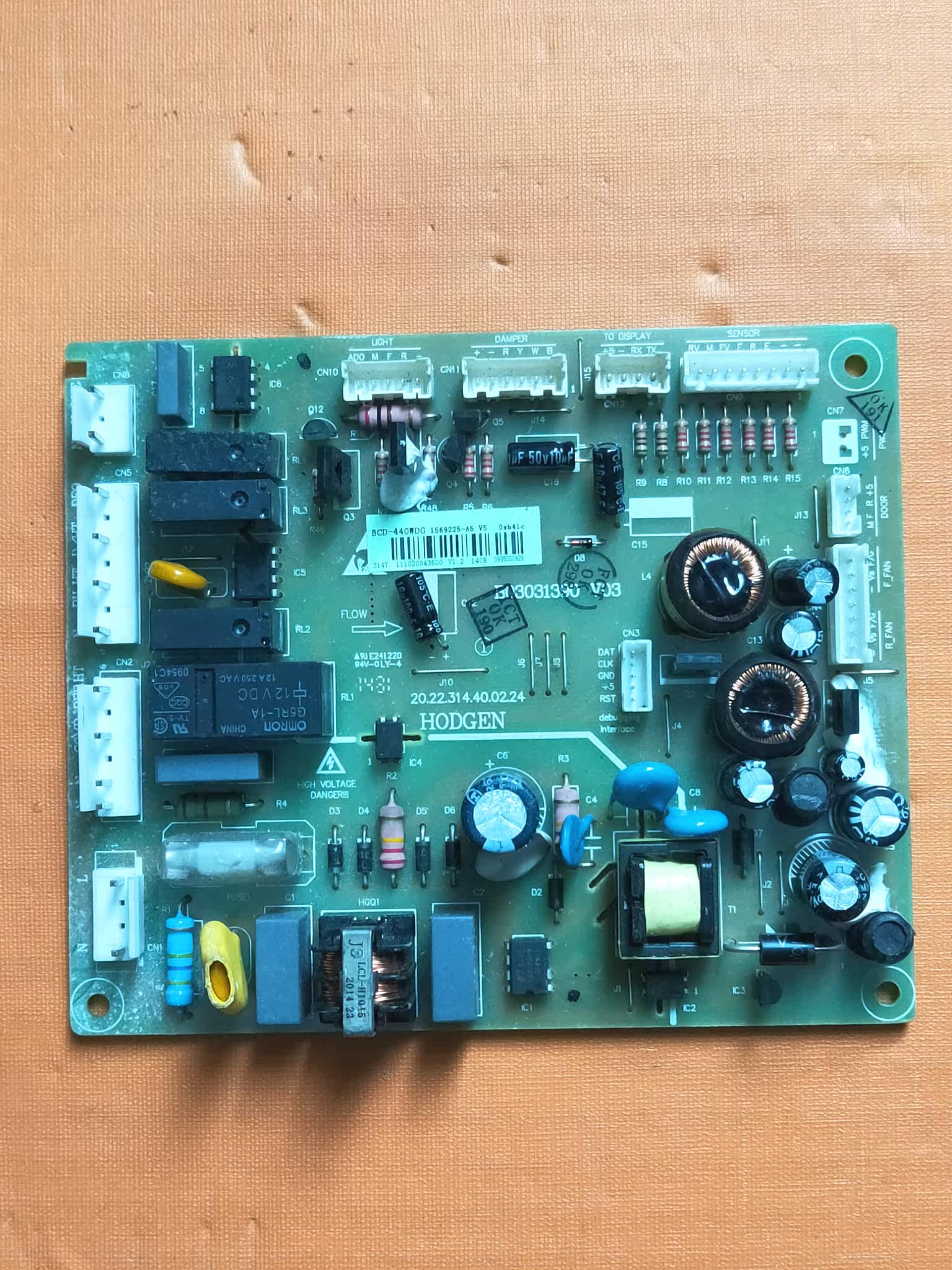 海信冰箱bcd-439wkk1fym bcd-440wdg1569225电脑电源主板