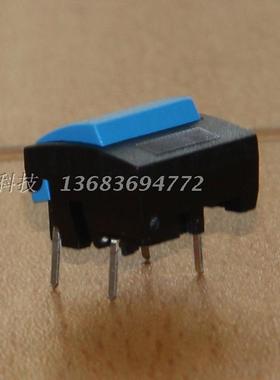 丹麦MEC按键开关黑灯框蓝色带灯罩复位开关微动开关3ATH91B00新品