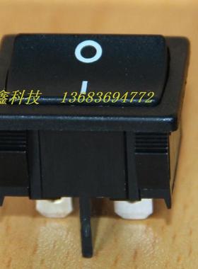 电源开关台湾新进SCI 翘板开关四脚黑色双路方形船型开关R13-33A