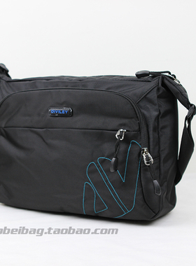威豹迪威利专柜同款超轻防水男女通用商务休闲单肩包13593