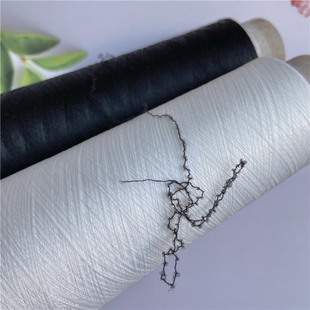 羊毛羊绒伴侣纱 弹力丝手编机织领口袖口专用 单价50克