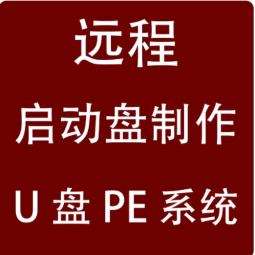 远程在线制作电脑系统启动u盘安装PE系统壁虎还原工具纯净版优盘