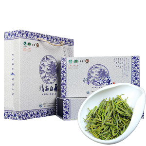 安吉翌茗靖安白茶100克礼盒装明前特级2023年新茶江西绿茶春茶