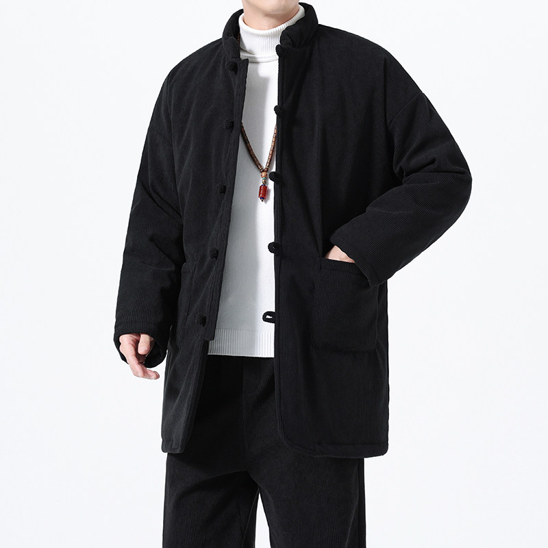 冬季风唐装棉衣大码复古中式保暖加厚外套男A118-MY6609P165,男装棉衣,电商A118