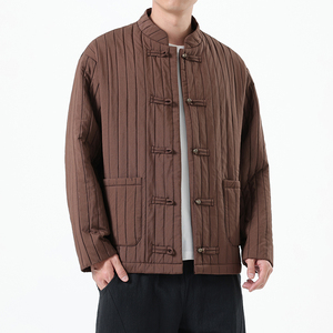 春季风男装夹克新中式唐装汉服复古铜扣外套A118-A8812P115图片