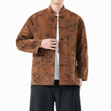 2025秋季风男装夹克新中式大码唐装汉服外套男A118-A8818P120，男装夹克，电商A118
