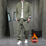 冬季风男装棉衣唐装中式复古大码灯芯绒棉袄TZ12-P205，男装棉衣，电商A118