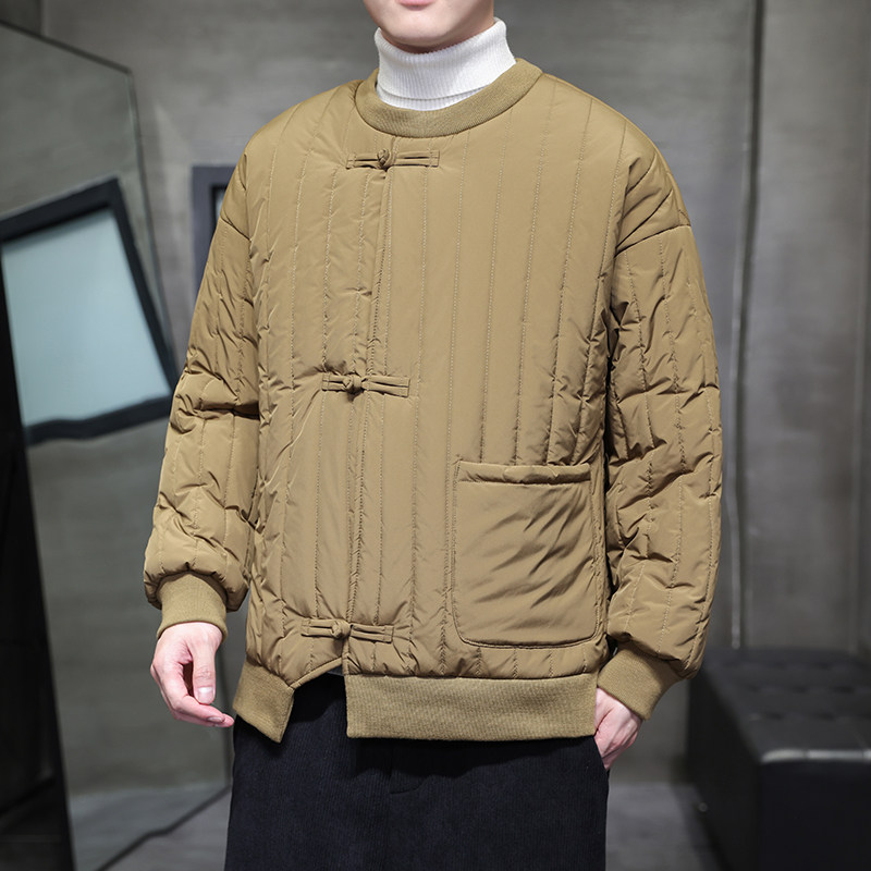 冬季风棉衣唐装加厚套头复古中式棉服外套男A118-MY2306P135,男装棉衣,电商A118