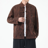 春季风男装新中式唐装汉服复古立领夹克外套A118-A8822P115，男装夹克，电商A118