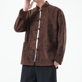 春季风男装新中式唐装汉服复古立领夹克外套A118-A8822P115，男装夹克，电商A118