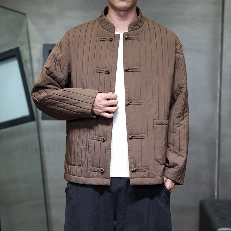 2025春季风中式复古夹克唐装汉服青年外套宽松A118-A8812P115,男装夹克,电商A118