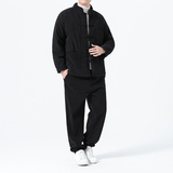 冬季风唐装中式复古棉衣大码加绒加厚套装男A118-TZ7705P205，男装棉衣，电商A118