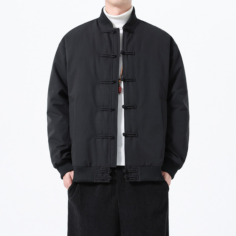 90%白鸭绒冬季风唐装中式轻薄羽绒服保暖外套A118-YR206P245图片
