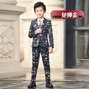 男孩洋气西服装出租男童森系演出礼服租赁小朋友走秀时尚服装NX24