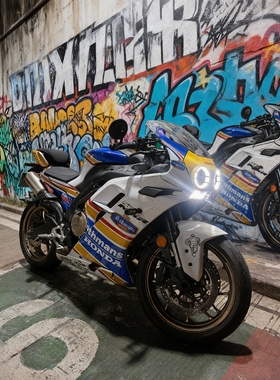 适用春风500sr全车身贴纸版画个性拉花机车改装保护膜版花可定制