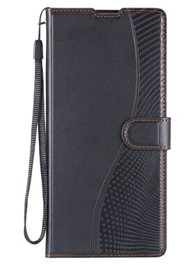 黑色适用GalaxyA07/A17/A37/A06/A16/A26/A36/A56 5G三星翻盖手机壳A15/A25/A35/A55 皮套电话壳