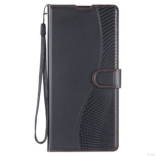 S22 S21 S20 黑色适用GalaxyS25 Plus S23 ULTRA FE三星翻盖手机壳S10皮套保护套电话壳 S24