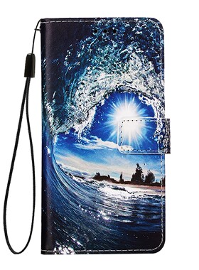 海岸线适用GalaxyA07/A17/A37/A57/A06/A16/A26/A36/A56 5G三星翻盖手机壳A15/A25/A35/A55 皮套电话壳