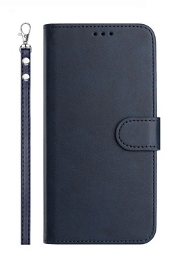 蓝色适用GalaxyS25/S24/S23/S22/S21 Ultra/Plus+/FE 5G三星翻盖手机壳S20/S10 4G皮套防摔保护套电话壳