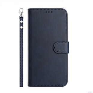 S25 S24 S21 ULTRA S20 S23 蓝色适用GalaxyS26 S8皮套壳 Plus FE防盗刷三星翻盖手机壳S10 S22