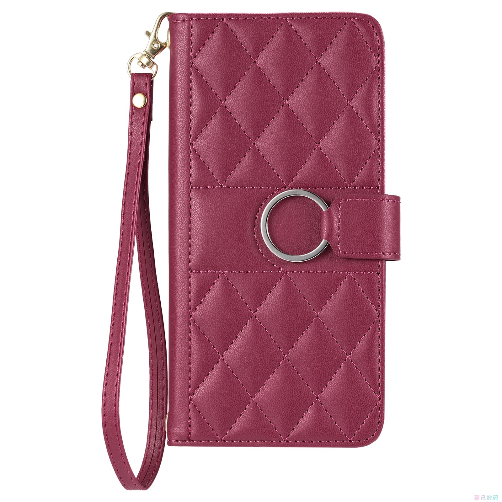 环扣红适用GalaxyA07/A17/A37/A06/A16/A26/A36/A56 5G三星翻盖手机壳A15/A25/A35/A55 皮套电话壳