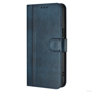 A57 皮套电话壳 A55 A56 A17 A37 5G三星翻盖手机壳A15 A16 A06 A35 蓝色适用GalaxyA07 A26 A25 A36