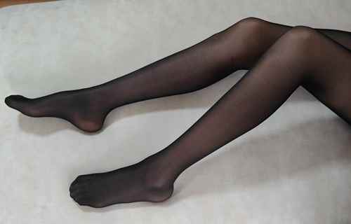 压力瘦腿袜女水光腿裸感神器黑色丝袜春秋强压打底连裤袜