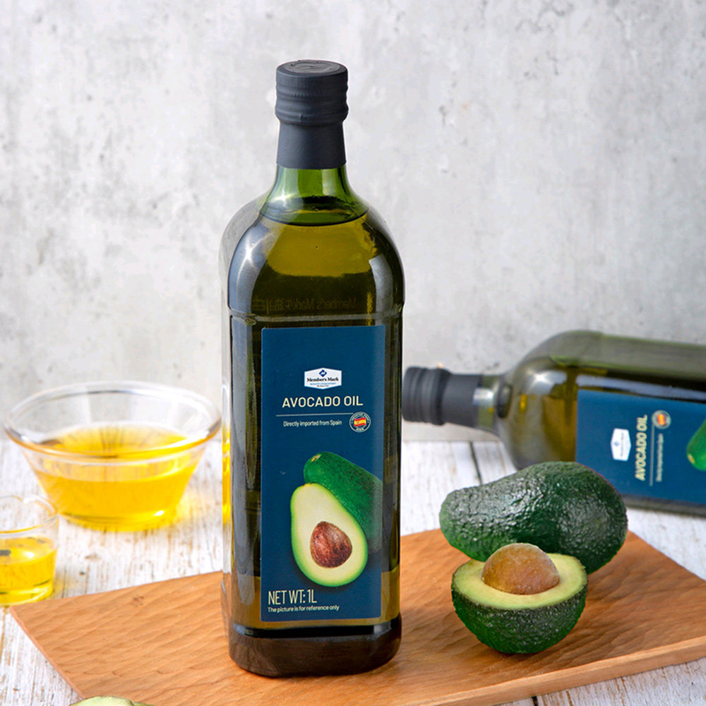 山姆代购西班牙进口牛油果油1l宝孕妇做辅凉拌沙拉调味食用鳄梨油