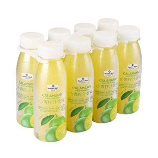山姆会员店代购 8瓶菲律宾新鲜果汁nfc非浓缩还原 MM小青柠汁300ml