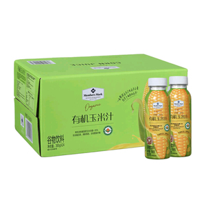 山姆代购有机鲜榨玉米汁300g*24 NFC非浓缩果蔬汁五谷杂粮物饮料
