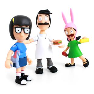 正版盒装开心鲍勃汉堡店Bob's Burgers 场景摆件公仔手办人偶盲袋