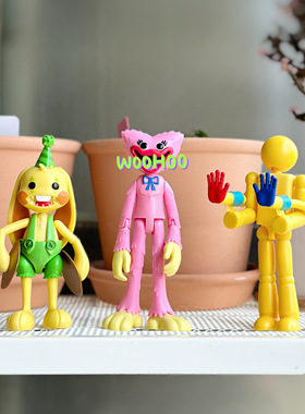 国外正版poppy波比的游戏时间人偶公仔摆件蓝猫玩家潮玩四肢可动