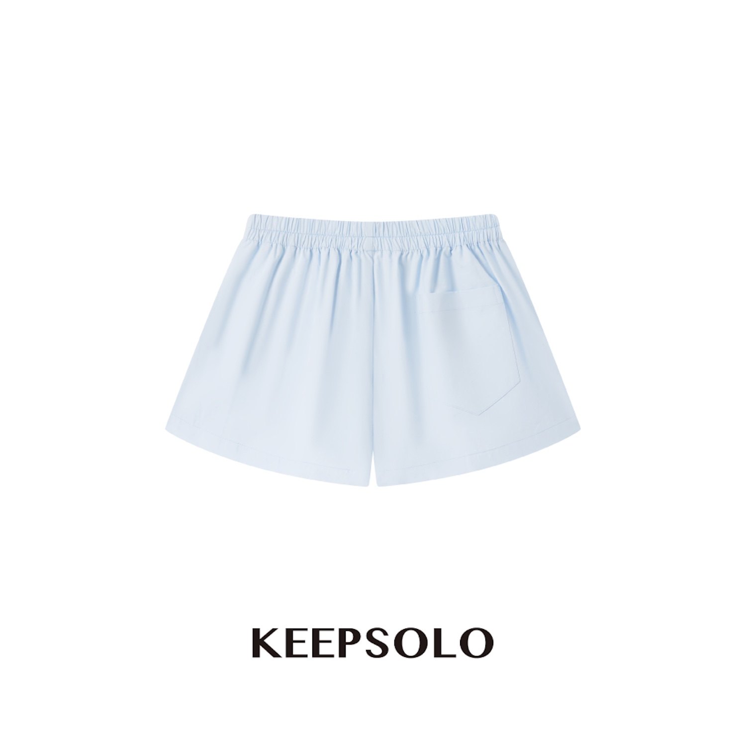KeepSolo「肌肤的自由呼吸」舒氧亚麻休闲短裤裤子005