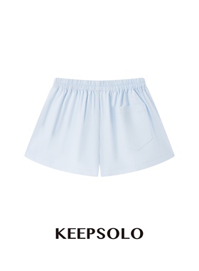 KeepSolo「肌肤的自由呼吸」舒氧亚麻休闲短裤005