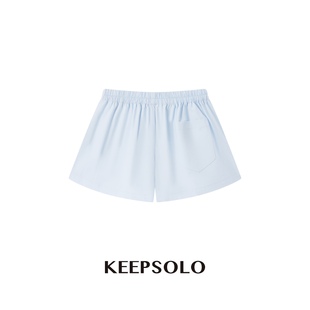 KeepSolo「肌肤 005 自由呼吸」舒氧亚麻休闲短裤