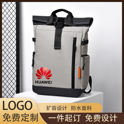 定制LOGO印字双肩包笔记本电脑包