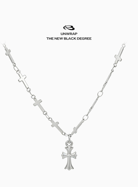 Blackdegree Store｜Cross necklace 十字架钛钢项链不掉色防过敏