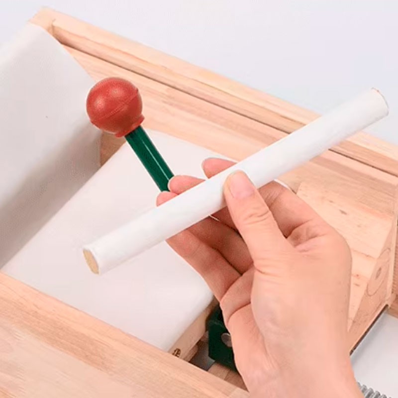 半自动艾条制作工具卷艾条机