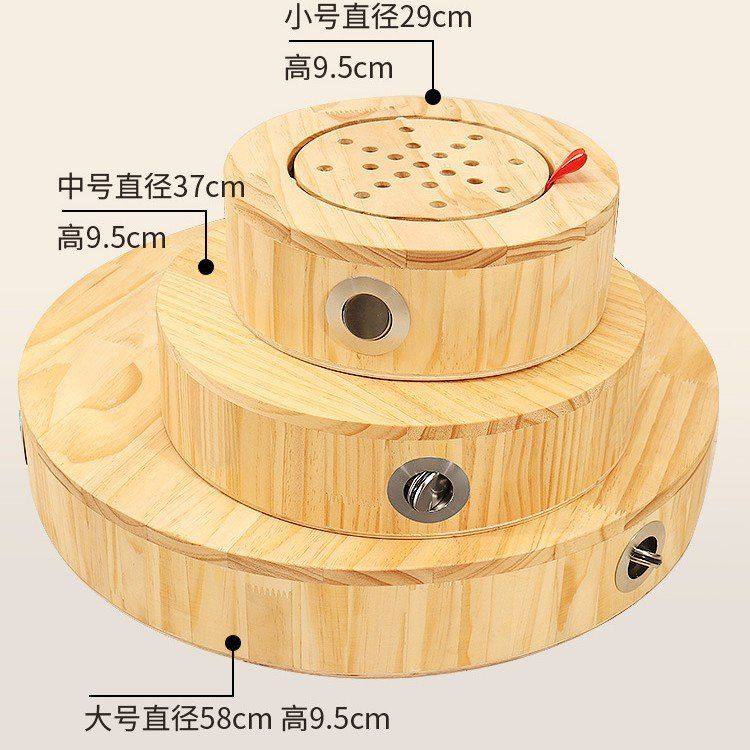 艾灸蒲团仪坐熏臀部实木坐灸盒家用灸凳椅子全身器具盒子保健温灸