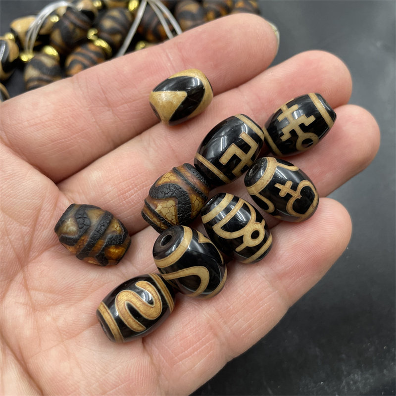 四海玉器 DIY饰品配件牙黄色天珠玛瑙米珠散珠 老玛瑙米珠,饰品/流行首饰/时尚饰品新,其他DIY饰品配件,淘宝优惠券,粉丝福利购,淘宝优惠卷