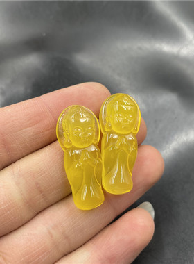 女款玉髓玛瑙宝宝佛站佛