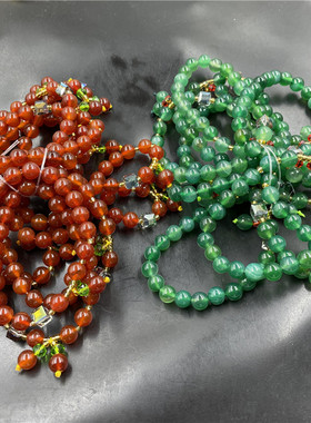 玉髓玛瑙手链手串女款